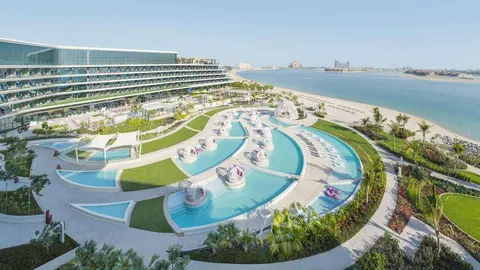 El hotel W en La Palmera de Dubai.