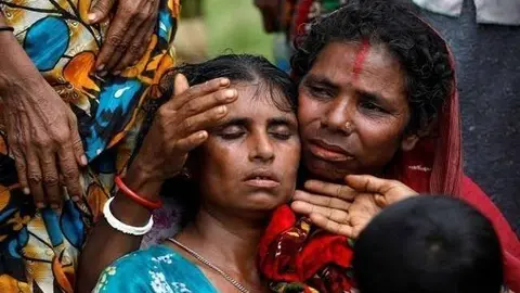 Refugiadas rohingya.