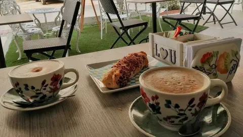 Tazas de café. (EL CORREO)