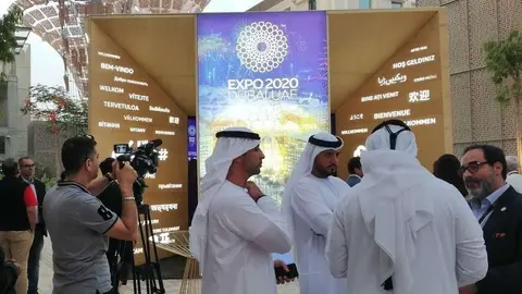 Pabellón de la Sostenibilidad en la Expo 2020 de Dubai. (EL CORREO)