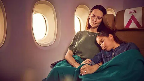 Asientos Premium de Etihad Airways.