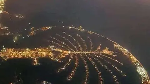 La Palmera de Dubai.