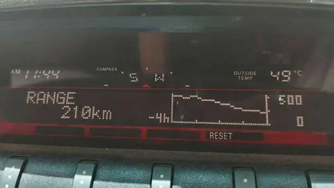 Temperatura del 12 de junio al mediodía en Dubai.