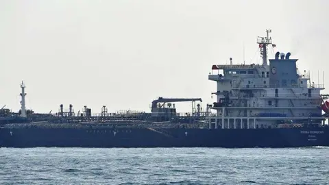 El 'Kokuka Courageous' es un metanero japonés.