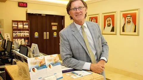 El doctor Luis Gavin,en Harley Street Hospital de Abu Dhabi. (EL CORREO)