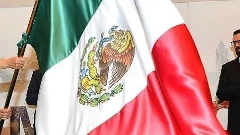 Bandera de México. (EL CORREO)