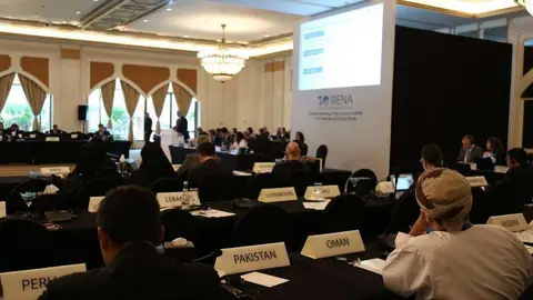 Consejo de IRENA en Abu Dhabi. (IRENA)