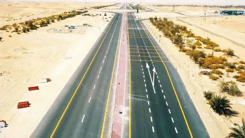 A modo ilustrativo una carretera en Emiratos Árabes. (Fuente externa)