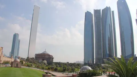 Una imagen de Abu Dhabi, capital de Emiratos Árabes.