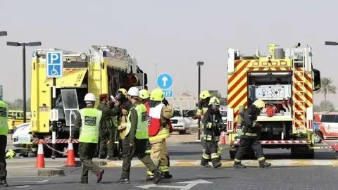 Defensa Civil de Abu Dhabi.