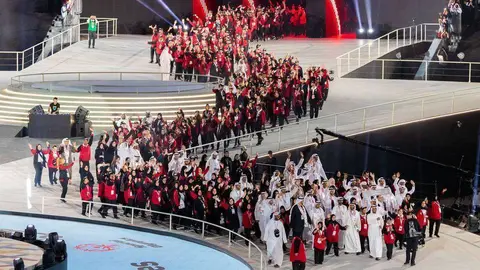 Olimpiadas Especiales Abu Dhabi. (WAM)