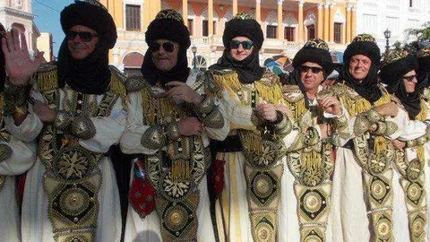 La huella árabe llegó desde España al Festival del Caribe de Santiago de Cuba. (Sergio Martínez / EL CORREO)