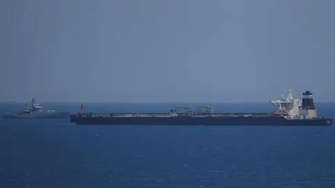 El petrolero iraní 'Grace 1'.