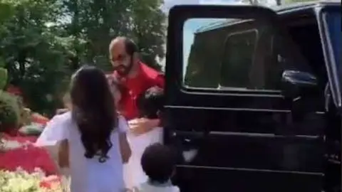 Una captura del vídeo compartido.