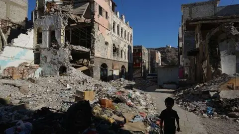 Una imagen de Adén en el sur de Yemen.