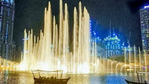 La Fuente de Dubai. (EL CORREO)