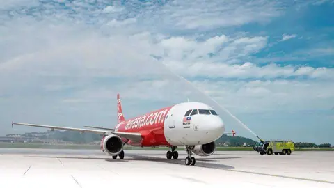 Un avión de Air Asia. (Air Asia)