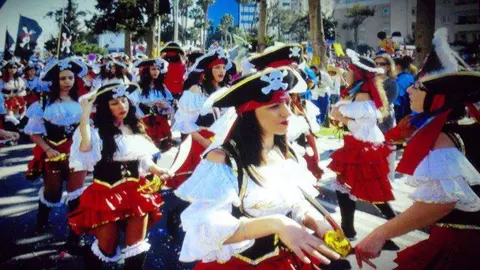 Desfile de los carnavales de Limasol. (Cedida)