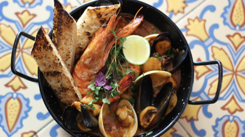 Zarzuela de marisco por el chef Francisco Borges del restaurante Casa de Tapas. (Cedida)