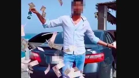 La Polic&iacute;a de Dubai difundi&oacute; una captura de pantalla del v&iacute;deo.