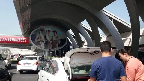 Una imagen de la Terminal 3 en el Aeropuerto Internacional de Dubai. (EL CORREO)