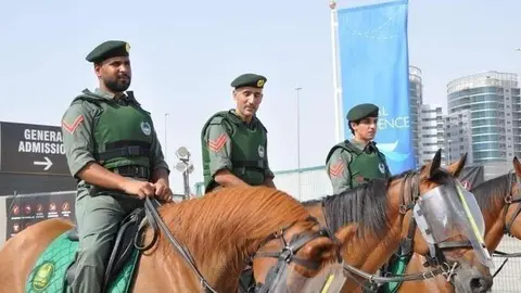 Policía de Dubai.
