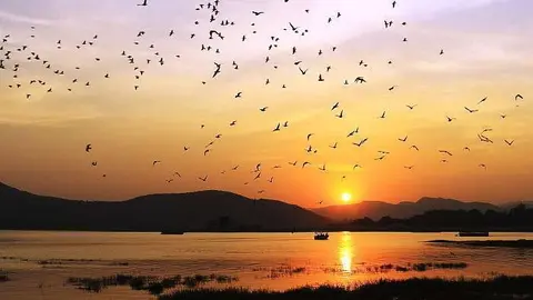 Un valle en Cachemira.