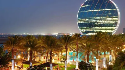 El edificio HQ de Aldar en Abu Dhabi. (Fuente externa)