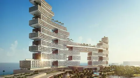  El nuevo The Royal Atlantis en La Palmera de Dubai.