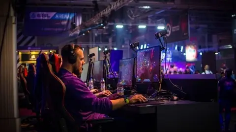 Un festival de videojuegos. (Fuente externa)