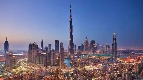 Una imagen del centro de Dubai.