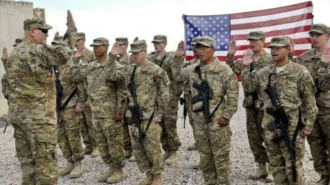 Soldados estadounidenses en Afganistán. (Internet)