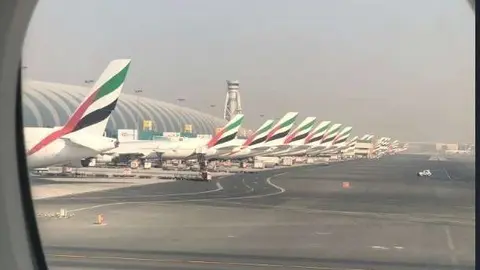 Aeropuerto de Dubai.