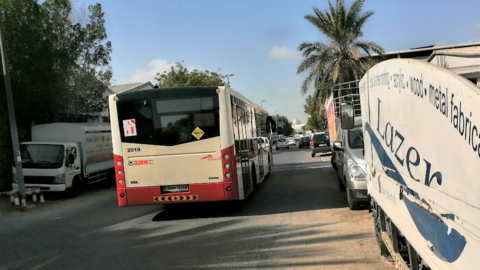 Un autobús urbano en Dubai. (EL CORREO)