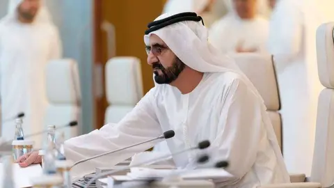 El jeque Mohammed bin Rashid Al Maktoum. (@HHShkMohd)