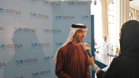 Thani Al Zeyoudi, ministro de Cambio Climático y Medio Ambiente de EAU. (EL CORREO)