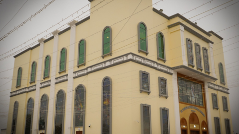 Imagen de la nueva iglesia católica de Salalah en Omán.