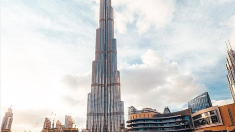 Una imagen del Burj Khalifa.