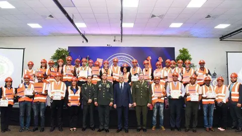 Un momento del acto que tuvo lugar en la República Dominicana.