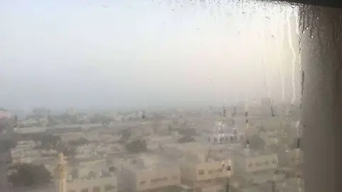 Intensa humedad sobre Ras al Khaimah. (EL CORREO)
