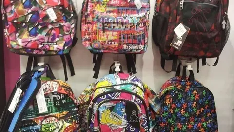 Mochilas escolares.