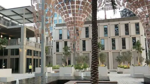 El pabellón de la Sostenibilidad en el recinto de la Expo 2020 de Dubai. (EL CORREO)