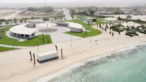 Una imagen de la ciudad de Ruwais. (WAM)