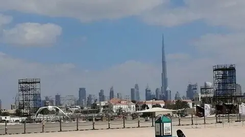 Kite Beach en Jumeirah de Dubai. (EL CORREO)