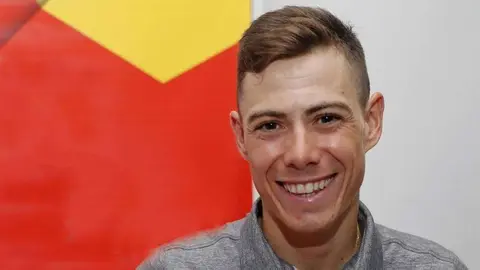 El ciclista español David De La Cruz.