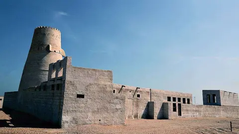 Poblado de Al Jazirah Al Hamra, la Isla Roja, enclave histórico en Ras Al Khaimah. (WAM)