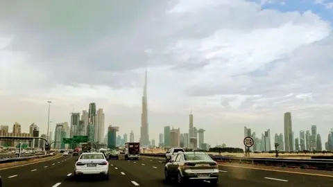 Una perspectiva del centro de Dubai. (EL CORREO)