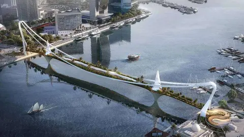 Dubai Hanging Garden Bridge (Sky Garden) se abrirá a principios de 2021.