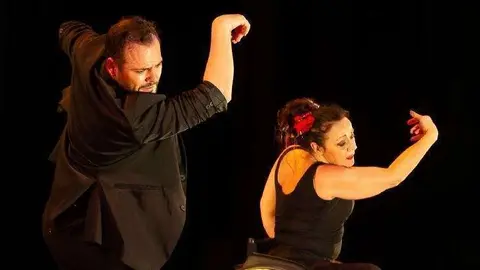 Actuación de la compañía de flamenco inclusivo de José Galán. (Cedida)