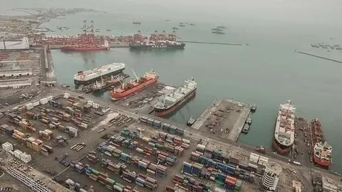 Puerto Callao en Perú.